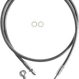 Brake Line - Carbon Fiber - Mid - ABS