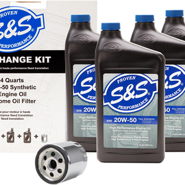 Oil Change Kit for EVO/XL