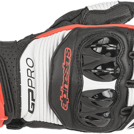 GP Pro R3 Gloves - Black/White/Red - Medium