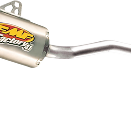 Factory 4.1 Exhaust - Anodized Titanium/Stainless Steel