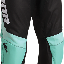 Youth Sector Chev Pants - Black/Mint - 18