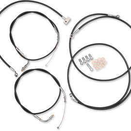 Cable Kit - 16" Handlebars - Roadstar - Black