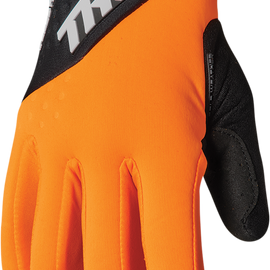 Spectrum Cold Gloves - Orange/Black - Large