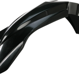 Restyled Front Fender - Black - Yamaha