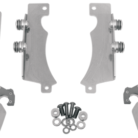 Batwing Trigger Lock Mounting Kit - Vstar - Polished