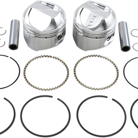 Piston Kit - Standard - High Compression - 1978-1984 - Big Twin