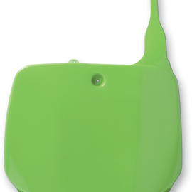 Front Number Plate - Green - Kawasaki