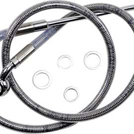 Brake Line - 15-17 Softail - Stainless Steel