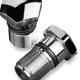 Fork Tube Cap - Chrome