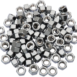 3/8"-16 Chrome Hex Nut