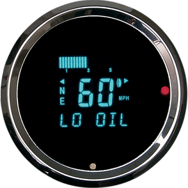 3011 Model Odyssey II Speedometer with Indicators (Resolution 1 mph) - 3-3/8"