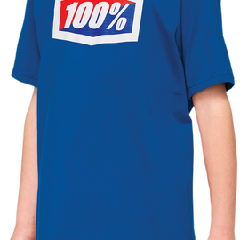 Youth Official T-Shirt - Blue - Large