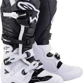 Tech 7 Boots - White/Black - US 8