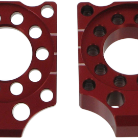 Axle Blocks - Honda CRF150R - Red