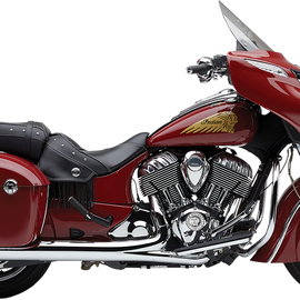 Dual Cut Muffler - Indian - Chrome