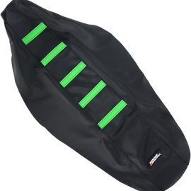 Ribbed Seat Cover - Green - Kawasaki