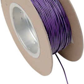 100' Wire Spool - 18 Gauge - Violet/Black