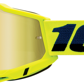 Accuri 2 Goggles - Fluo Yellow - Gold Mirror