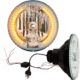 7" LED Headlight with LED Turn Signals