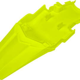 MX Rear Fender - Fluorescent Yellow - CRF110