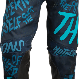 Women's Pulse Counting Sheep Pants - Aqua - 3/4