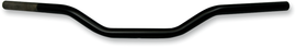 Flat Black 1" Low Moto Handlebar