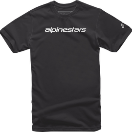 Linear Word T-Shirt - Black/Gray - Large
