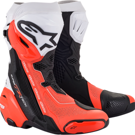 Supertech V Boots - Black/Orange/White - US 9 / EU 43