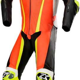 GP Tech v3 1-Piece Suit - Red/Black/Yellow - US 42 / EU 52