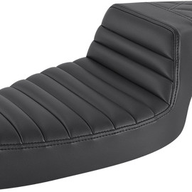 Step Up Seat - Tuck and Roll/Lattice Stitched - Black50684