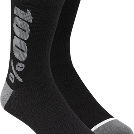 Merino Wool Performance Socks - Black/Gray - Small/Medium
