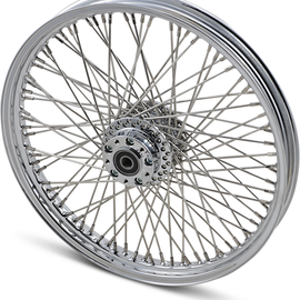 Front Wheel - 80 Spoke - Single Disc/No ABS - Chrome - 21"x2.15" - '00-'06 FXST/C