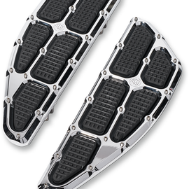 Traction Driver Floorboard - Chrome