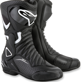 SMX-6  v2 Vented Boots - Black/White - US 8.5 / EU 40