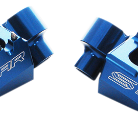 Evolution  Footpegs - Blue
