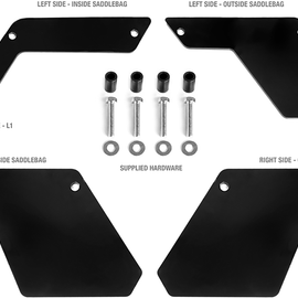 Saddlebag Bracket - M8