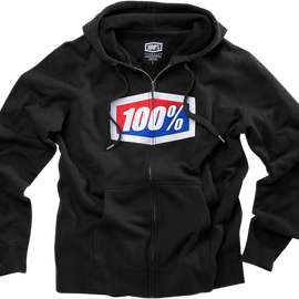 Official Fleece Zip-Up Hoodie - Black - Medium
