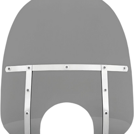 Fats Windshield - 19" - 7" Headlight - Black Smoke