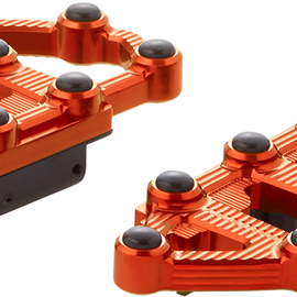 MX Passenger Floorboards - Orange