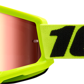 Youth Strata 2 Goggles - Yellow - Red Mirror