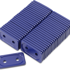 Support Plates - Blue - Double - 48 Pack