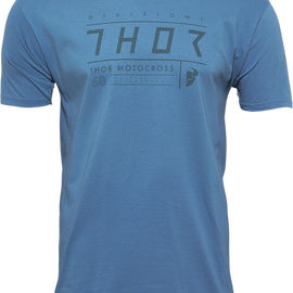 Division T-Shirt - Steel Blue - Medium