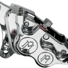 Caliper - Front Left - Polished - 00-17 Harley-Davidson