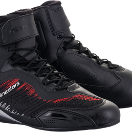 Faster-3 Rideknit Shoes - Black/Silver/Red - US 9