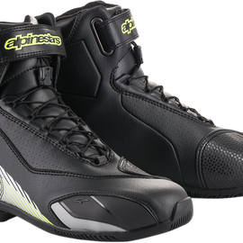 SP-1 v2 Riding Shoes - Black/Silver/Yellow - US 13.5 / EU 49