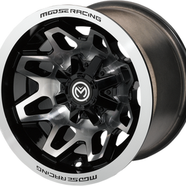 416X Wheel - Front/Rear - Machined Black - 12x7 - 4/110 - 4+3