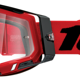 Racecraft 2 Goggles - Red - Clear