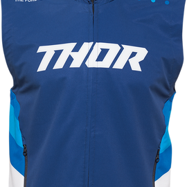 Warmup Vest - Navy/White - XL