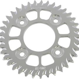 Aluminum Sprocket - Silver - Rear - 37-Tooth