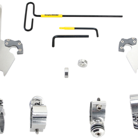 Batwing - Mounting Kit - Polished - XL12C